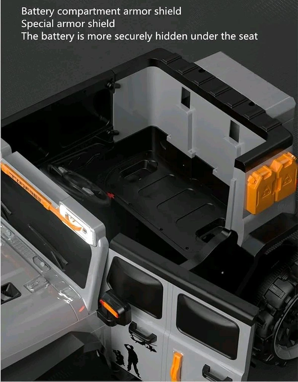 HOT GARAGE  Hot Garage KP 906 Kids Jeep (Grey)