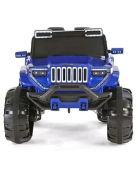 HOT GARAGE Hot Garage BDQ 1200 Jeep Two Seater Ride On with Light & Sound – Blue 