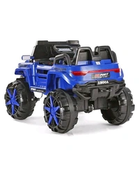 HOT GARAGE Hot Garage BDQ 1200 Jeep Two Seater Ride On with Light & Sound – Blue 
