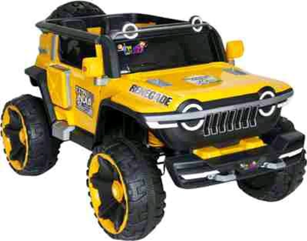 Hot Garage Wn1166 Battery Operated Kids Jeep (Yellow)