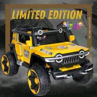 Hot Garage Wn1166 Battery Operated Kids Jeep (Yellow)