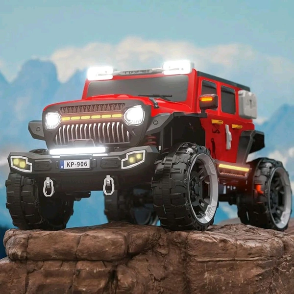 Hot Garage KP 906 Kids Jeep (Red)