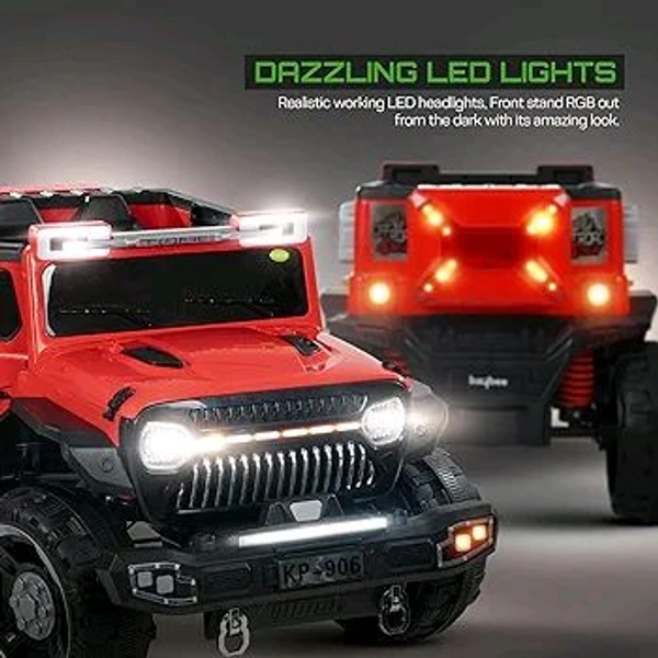 Hot Garage KP 906 Kids Jeep (Red)