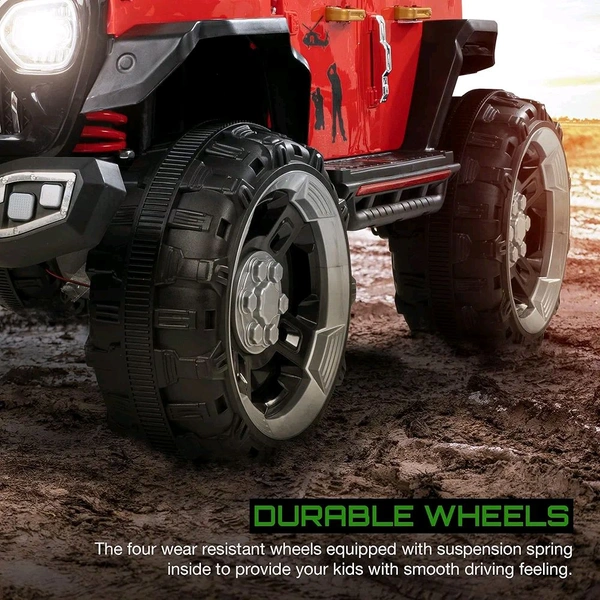 Hot Garage KP 906 Kids Jeep (Red)