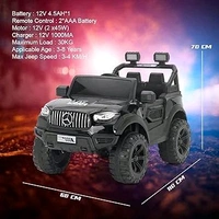 Hot Garage 21BP Mercedes Jeep Battery Operated (Black)