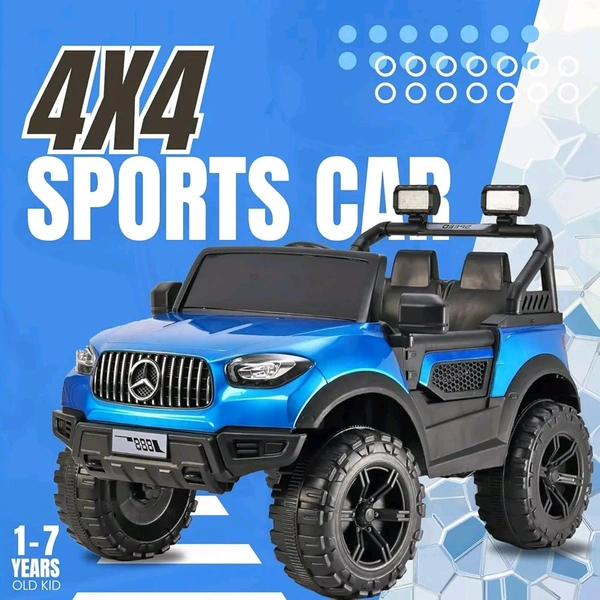 Hot Garage 21BP Mercedes Jeep Battery Operated (Blue)