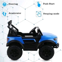 Hot Garage 21BP Mercedes Jeep Battery Operated (Blue)