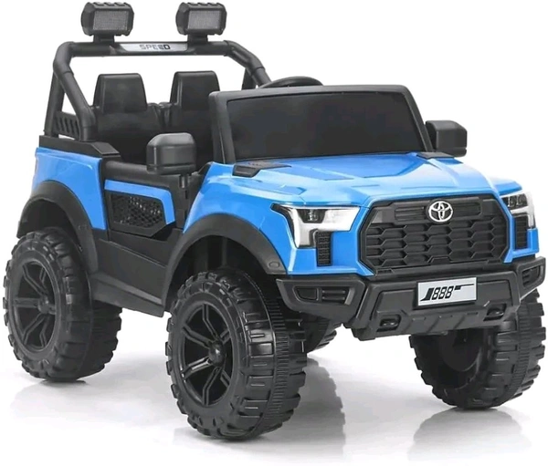 HOT GARAGE Hot Garage Toyata -888 Battery Operated Ride-On Jeep For Kids (Blue)
