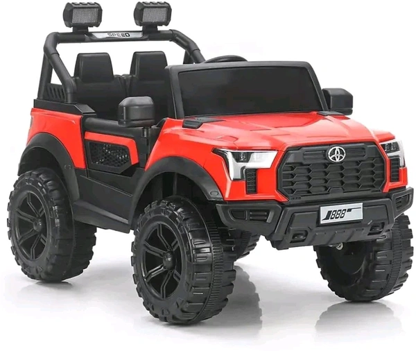 HOT GARAGE Hot Garage Toyata -888 Battery Operated Ride-On Jeep For Kids (Red)