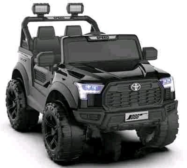 HOT GARAGE Hot Garage Toyata -888 Battery Operated Ride-On Jeep For Kids (Black)
