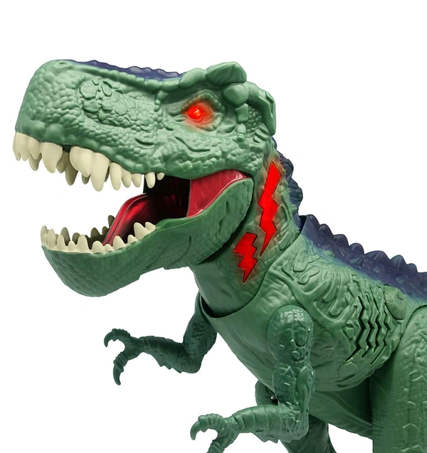 Dragon-I Mighty Megasaur T-Rex with Chomping and Walking Sound For Kids Ages 3+, Green