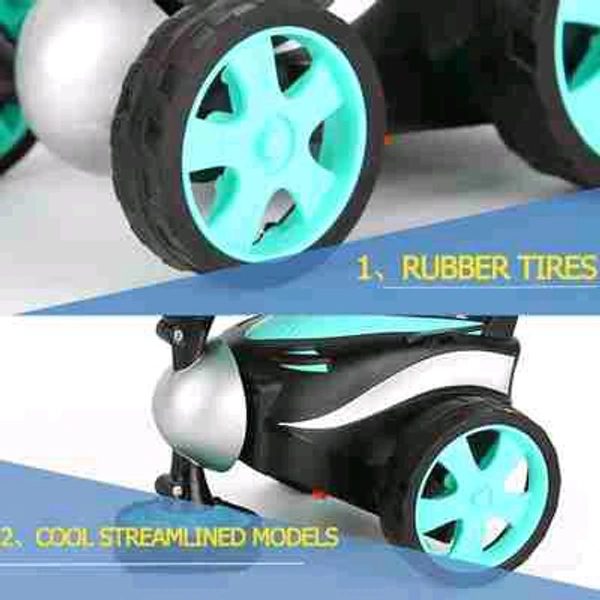 Stunt Remote Control Car for Kids, RC Stunt Car Vehicle 360Rotating Rolling Electric Racing Car, Stunt Car for Kids