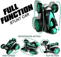 Stunt Remote Control Car for Kids, RC Stunt Car Vehicle 360Rotating Rolling Electric Racing Car, Stunt Car for Kids
