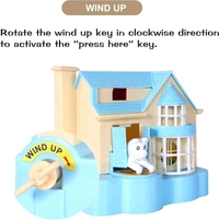 Toy Zone Puppy House Coins Bank Blue |Classic Puppy House Toy | Coin Stealing Puppy House |House of Puppy | Coin Collecting Saving Bank for Kids |for 3+ Year