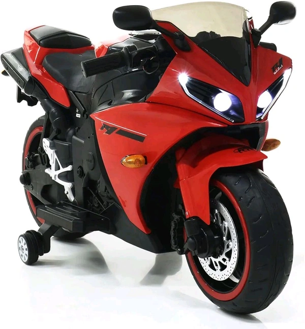 HOT GARAGE Hot Garage Kids Bike R1 Rechargeable Battery Operated Ride On Kids Electric Bike Red Age (2 To 4 Years)