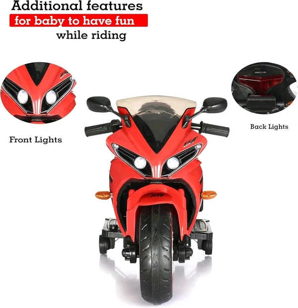 HOT GARAGE Hot Garage Kids Bike R1 Rechargeable Battery Operated Ride On Kids Electric Bike Red Age (2 To 4 Years)