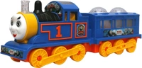  Patna Toys Magic Little Train Engine Toy with Cartoon Face || Flashing Lights & Sound|| Multiolour