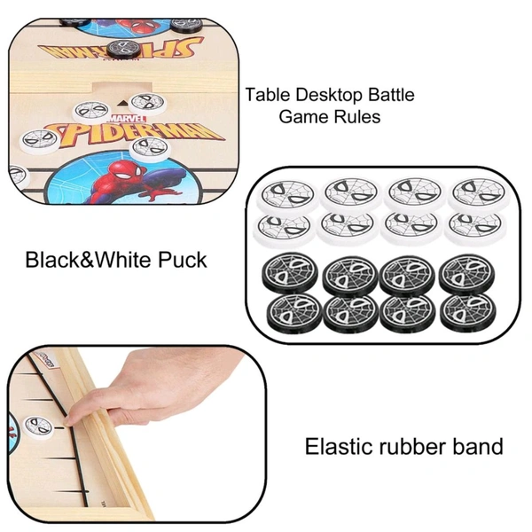 SKOODLE Spider-Man Print Sling Puck Game