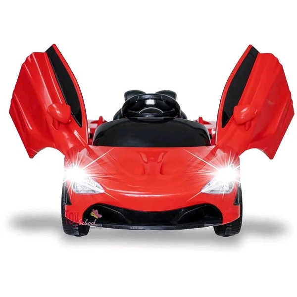 HOT GARAGE Hot Garage Kids Car M4 with Rechargeable Battery Operated for Kids| Remote & Manual Control Ride on Car for Children | Electric Toy Car for Boys & Girls to Drive [ 2 to 8 Years, Large, Red] (RED M1)
