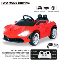 HOT GARAGE Hot Garage Kids Car M4 with Rechargeable Battery Operated for Kids| Remote & Manual Control Ride on Car for Children | Electric Toy Car for Boys & Girls to Drive [ 2 to 8 Years, Large, Red] (RED M1)
