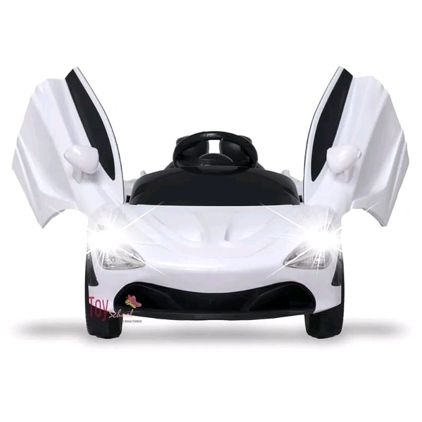 Hot Garage Kids Car M4 with Rechargeable Battery Operated for Kids| Remote & Manual Control Ride on Car for Children | Electric Toy Car for Boys & Girls to Drive [ 2 to 8 Years, Large, Red] (White M1)