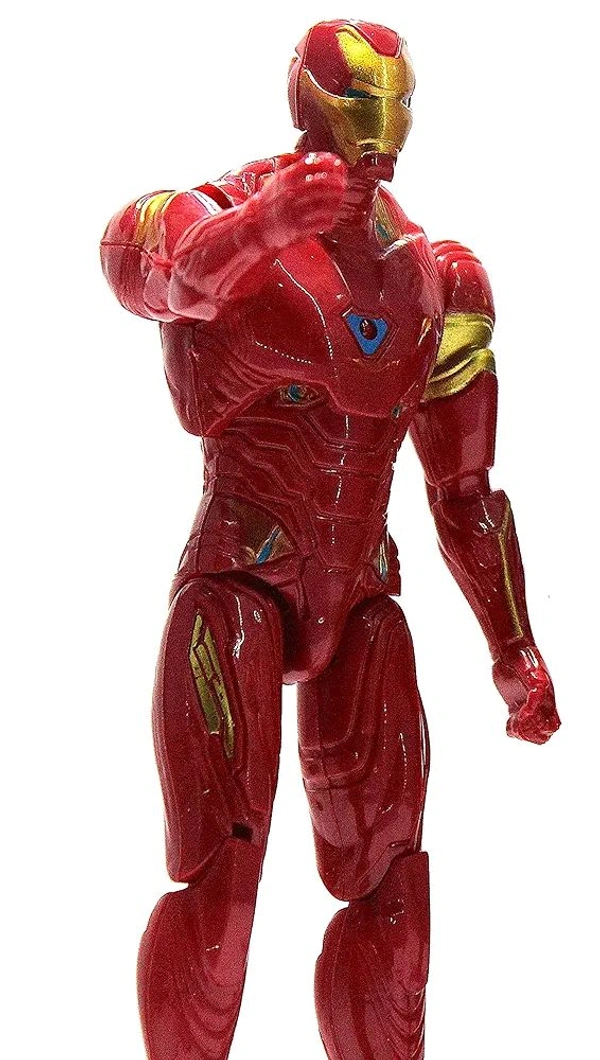 Red Guy Super Hero Realistic Action Figure Toy, Pack of 1, Titan Series



