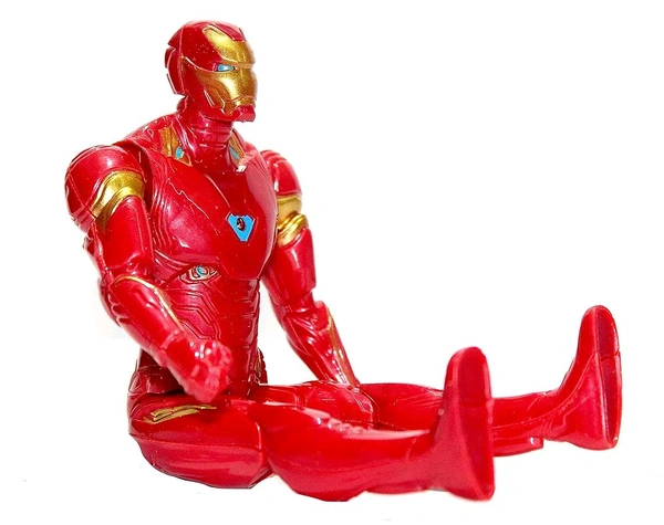 Red Guy Super Hero Realistic Action Figure Toy, Pack of 1, Titan Series


