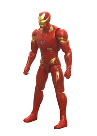 Red Guy Super Hero Realistic Action Figure Toy, Pack of 1, Titan Series


