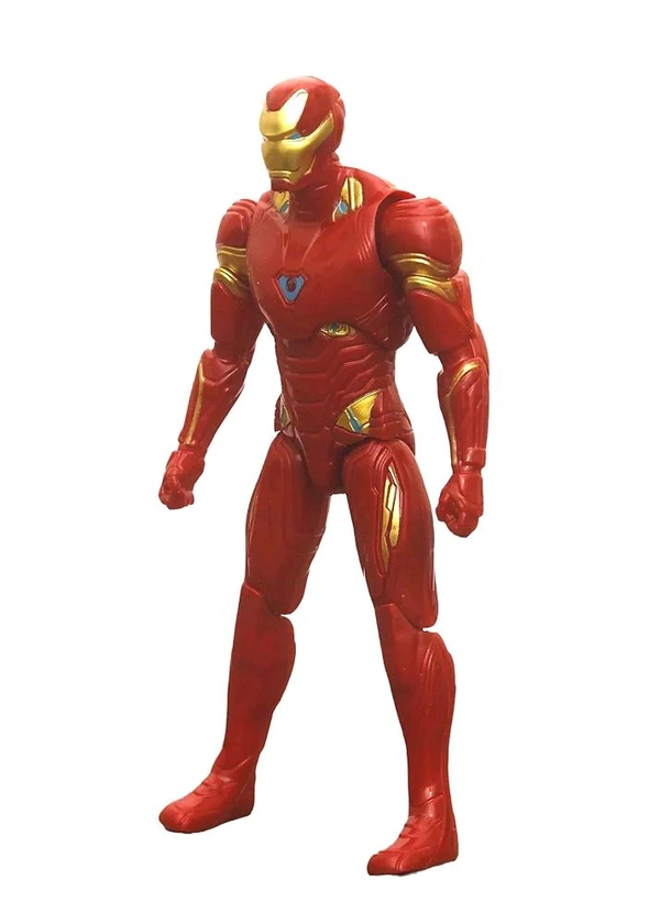 Red Guy Super Hero Realistic Action Figure Toy, Pack of 1, Titan Series


