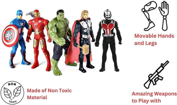 Avengers Set Small (5pcs)