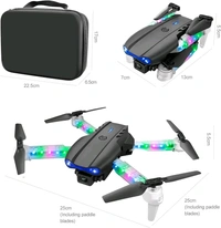 Drone with Camera for Kids with Cool Lights, Brushless Motor 1080P Foldable Quadcopter with WiFi Transmission, One Key Start/Landing, 3D Flips, 2 Batteries, Drone Toys Gifts for Boys Girl