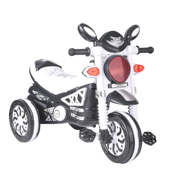 Patna Toys Bike Pedal Tricycle for Kids (3-5 Years) (White)
