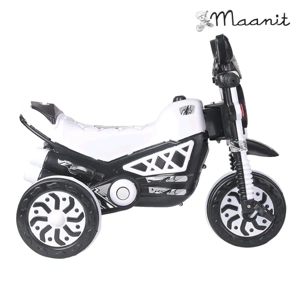 Patna Toys Bike Pedal Tricycle for Kids (3-5 Years) (White)