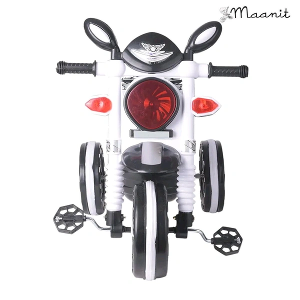 Patna Toys Bike Pedal Tricycle for Kids (3-5 Years) (White)