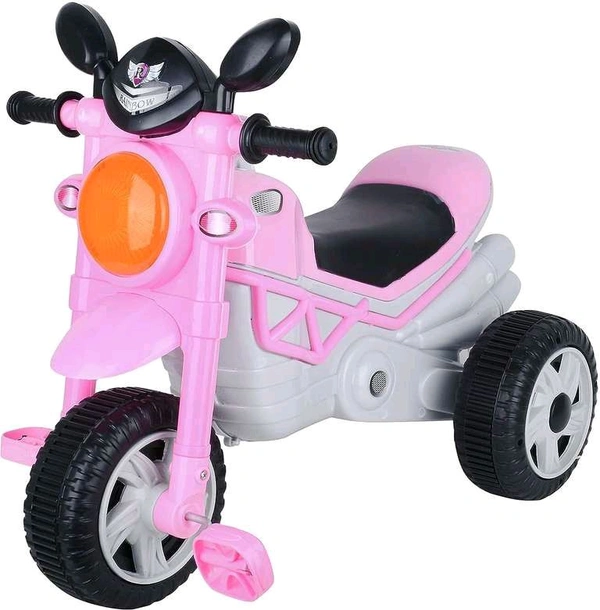 Mini Bullet Tricycle for Kids,Smart Plug n Play Kids Ride on for 12 Months to 60 Months Boys/Girls/Children Cycle Bullet Tricycle (Pink)