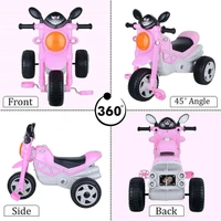 Mini Bullet Tricycle for Kids,Smart Plug n Play Kids Ride on for 12 Months to 60 Months Boys/Girls/Children Cycle Bullet Tricycle (Pink)