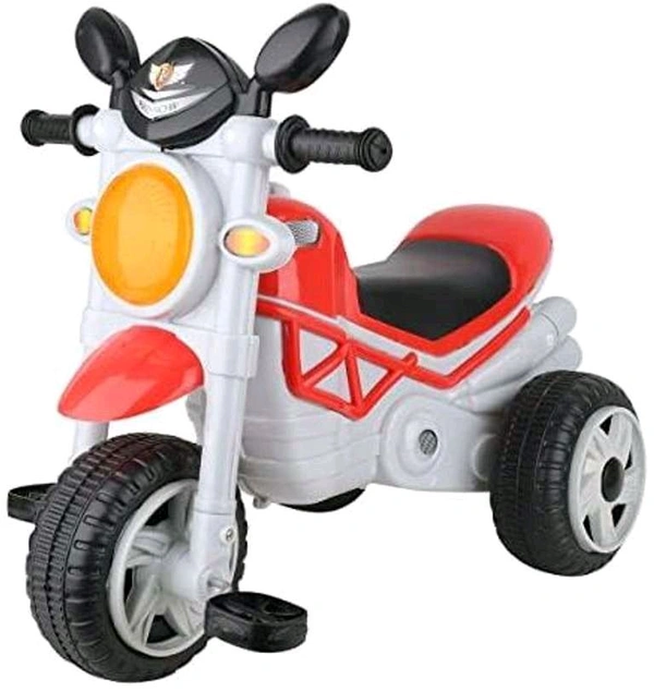 Mini Bullet Tricycle for Kids,Smart Plug n Play Kids Ride on for 12 Months to 60 Months Boys/Girls/Children Cycle Bullet Tricycle (Red)