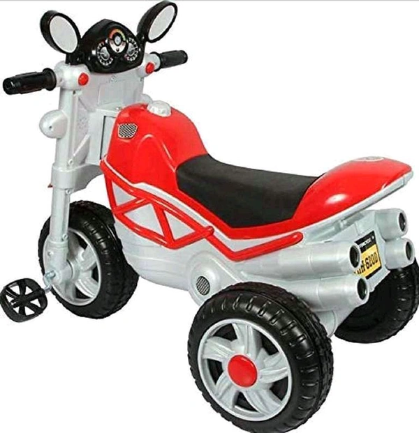 Mini Bullet Tricycle for Kids,Smart Plug n Play Kids Ride on for 12 Months to 60 Months Boys/Girls/Children Cycle Bullet Tricycle (Red)