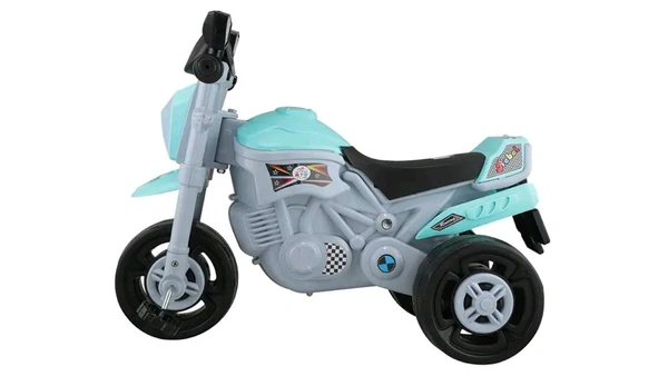 Bullet Bike Tricycle Be Rebellious Sea Green Comfortable Seats & Durable Elegant Design for Kids 2-5 Years