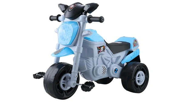 Bullet Bike Tricycle Comfortable Seats & Durable Elegant Design for Kids 2-5 Years Be Rebellious Blue
