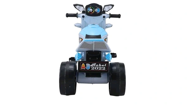 Bullet Bike Tricycle Comfortable Seats & Durable Elegant Design for Kids 2-5 Years Be Rebellious Blue
