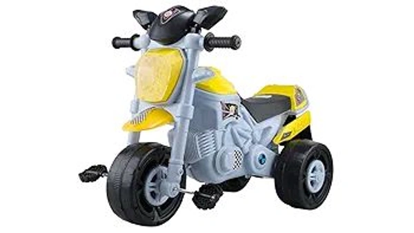 Bullet Bike Tricycle | Comfortable Seats & Durable | Elegant Design for Kids 2-5 Years | Tricycle Mini Bullet for Kids (Yellow)
