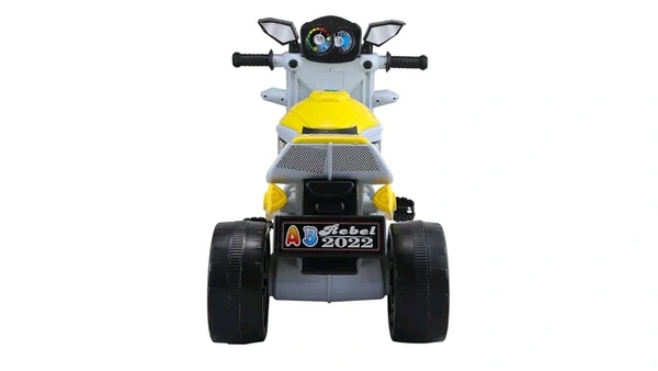Bullet Bike Tricycle | Comfortable Seats & Durable | Elegant Design for Kids 2-5 Years | Tricycle Mini Bullet for Kids (Yellow)
