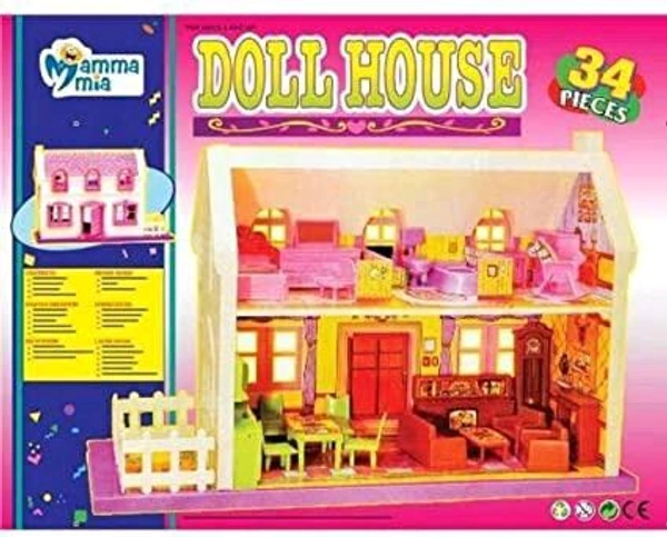 Mamma Mia Doll House 34 Pcs 