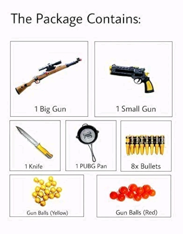 PUBG BATTLE ROYAL GUN