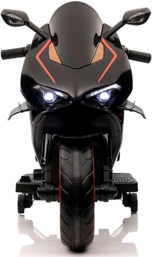  Hot Garage Rechargeable V5R  Ride-On Bike with Music and Lights – The Ultimate Adventure for Young Riders! (Black)


