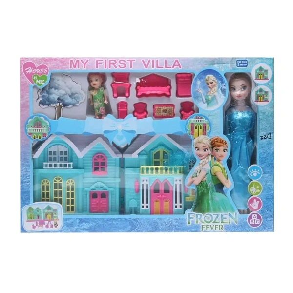 Fashion II Complete 2 Room Play Set With Doll