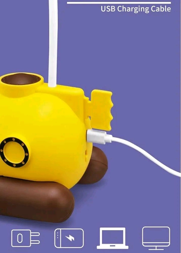 Submarine Pencil Sharpener Desk Lamp