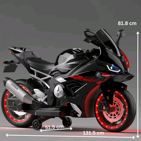 Hot Garage Kids Bike 019 RR Battery Operated Kids Toy bike Bike 2-12 Years – Big Black 