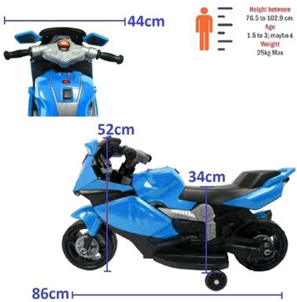 Hot Garage Bmw kids Bike (Blue) 